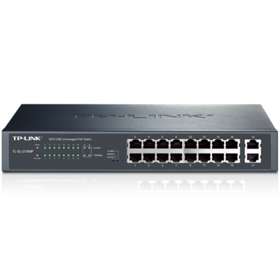 TP-Link TL-SL1218MP 專為安防監(jiān)控設(shè)計的16口百兆PoE VLAN隔離交換機(jī)深度解析